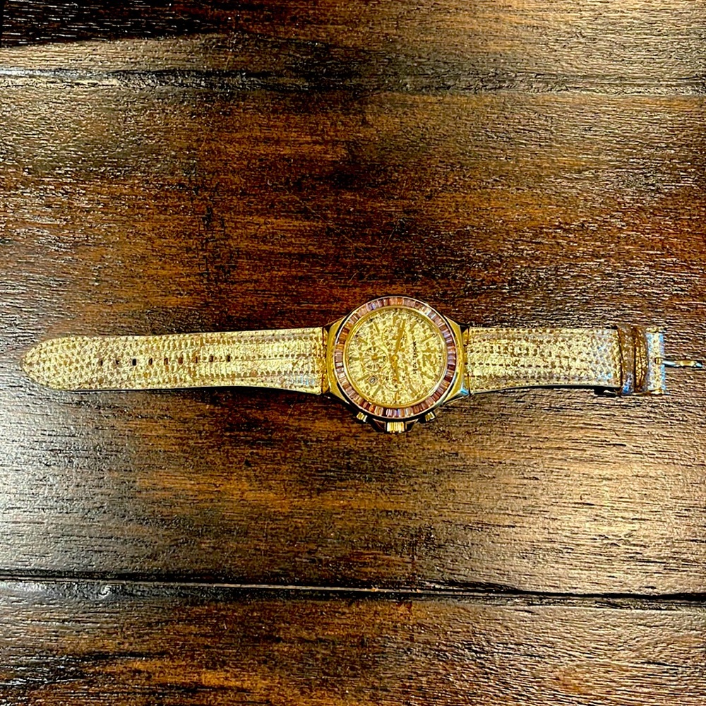 Gold watch special print